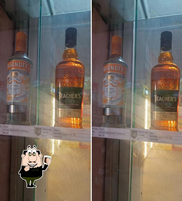 Enjoy a beverage at Indian Army Canteen