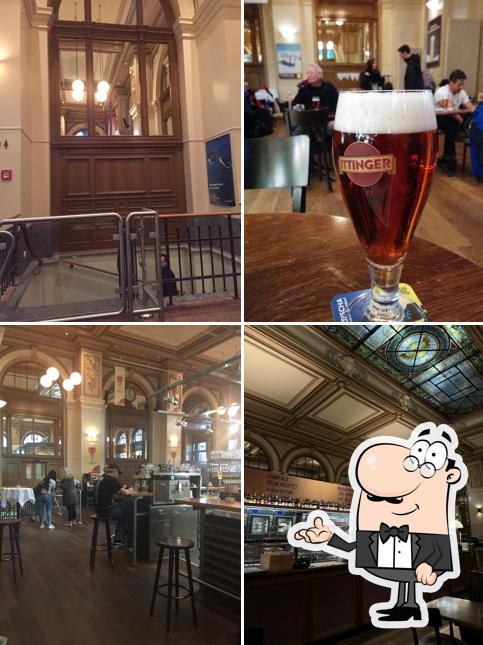 Gli interni di Brasserie Federal