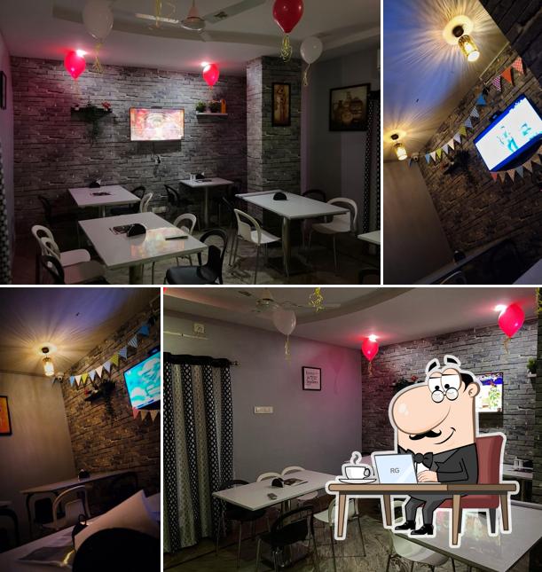 The interior of K's Bistro