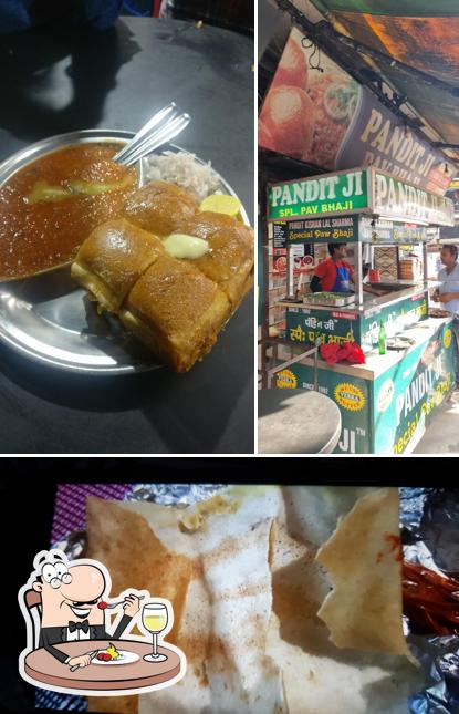Food at Pandit Ji Special Pav Bhaji