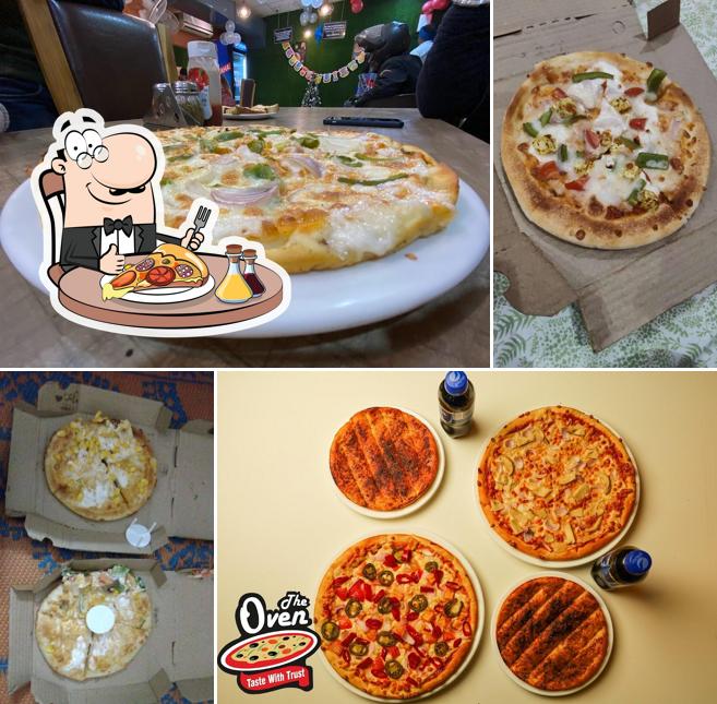 Get pizza at The Oven Pizza