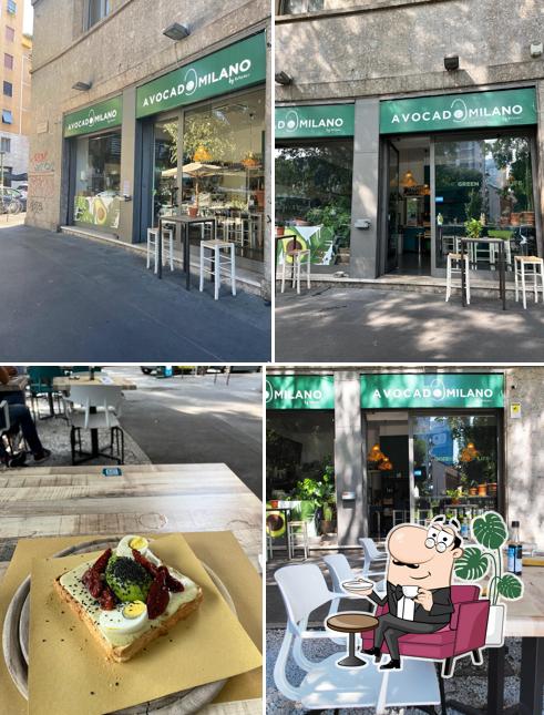 Dai un'occhiata agli interni di Avocado Milano