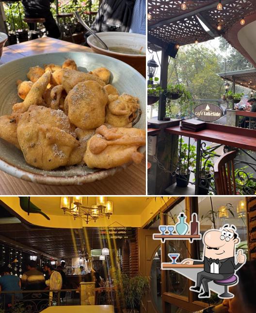 The interior of Café LakeSide