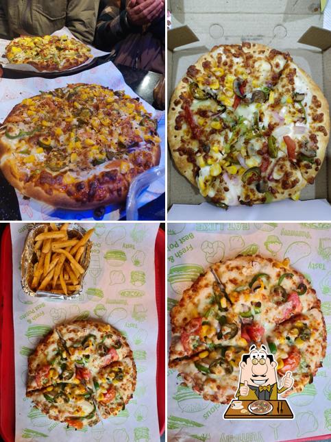 At D'delicious, you can enjoy pizza