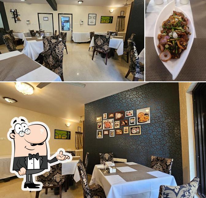 Among different things one can find interior and beverage at Lalco Cafe