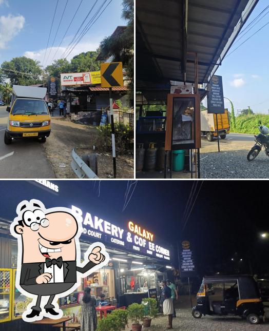 Check out how Galaxy bakery & coffee corner looks outside