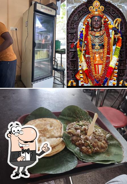 The interior of Mangeram chole kulche