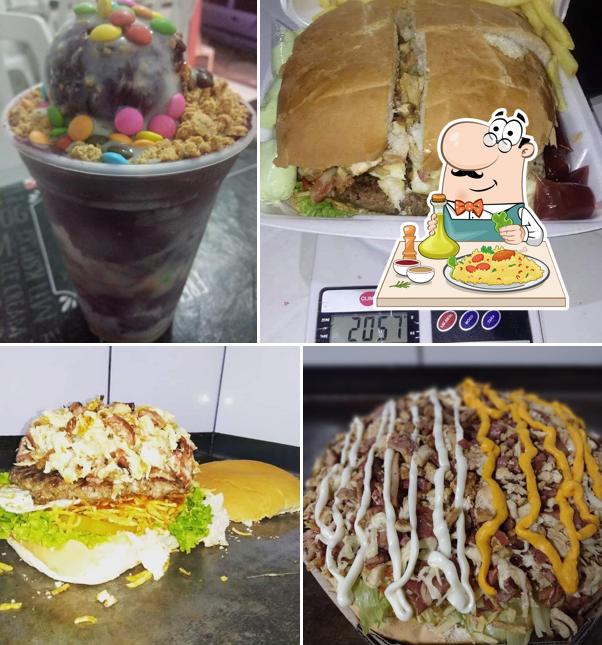 Sanduíche de carne de porco desfiada em @Rei do Amigão