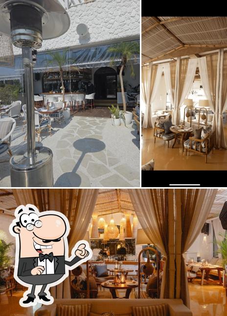 The interior of Olive Cafe & Bar
