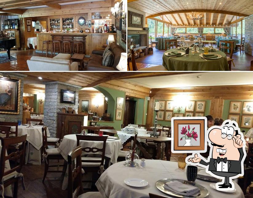 Gli interni di Gran Baita Hotel & Wellness Resort