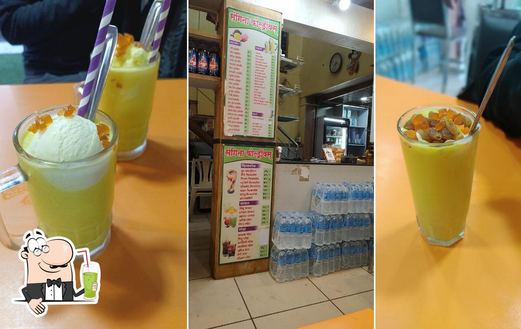 You can order a drink from the menu