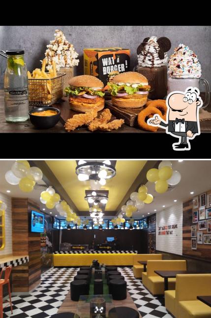 The interior of Wat-a-burger