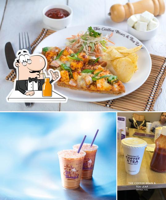 Enjoy a drink at The Coffee bean & Tea Leaf