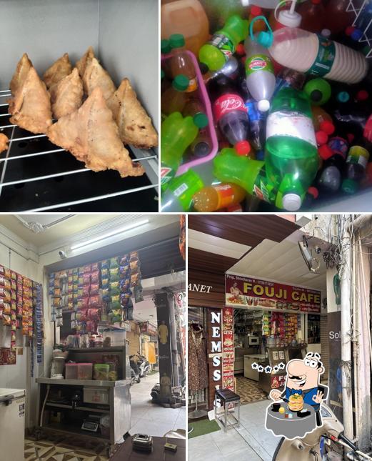 The image of food and exterior at Fouji Cafe
