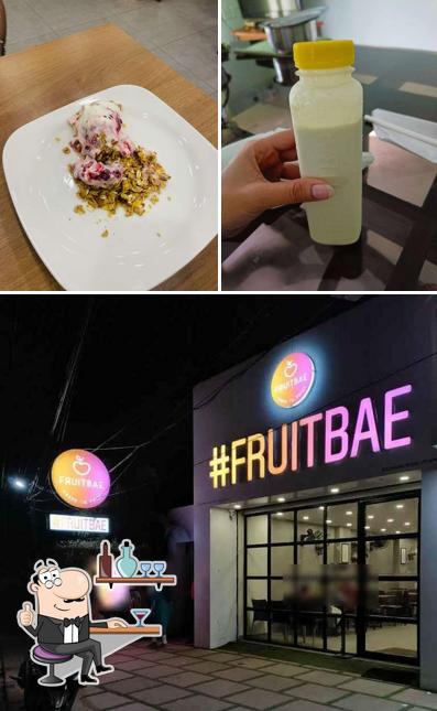 The interior of Fruit Bae