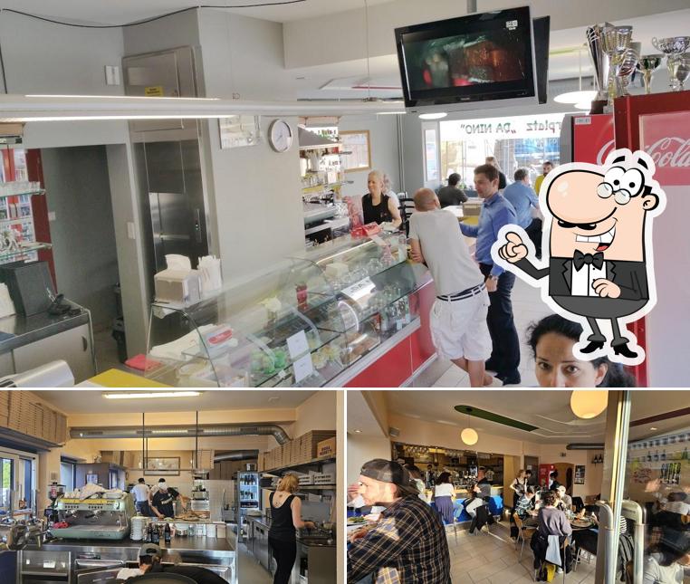 Gli interni di Pizzeria da Nino