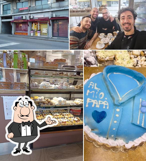 Gli interni di Pasticceria Veronese
