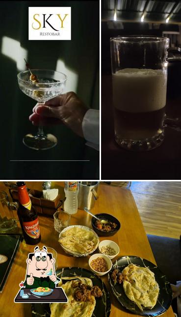 Food at Sky Family Restobar