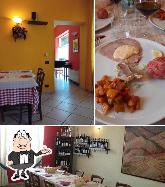 Tra le varie cose da Ristorante L'ostu 'd Racunis si possono trovare la interni e bevanda