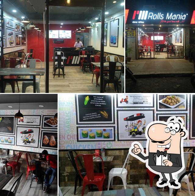 The interior of Rolls Mania