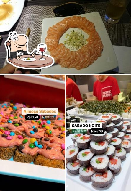 Comida em Tokiomaki Sushi Novo Hamburgo