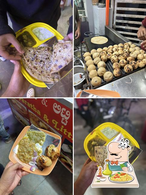 Meals at Mansi Paratha & Litti Chokha