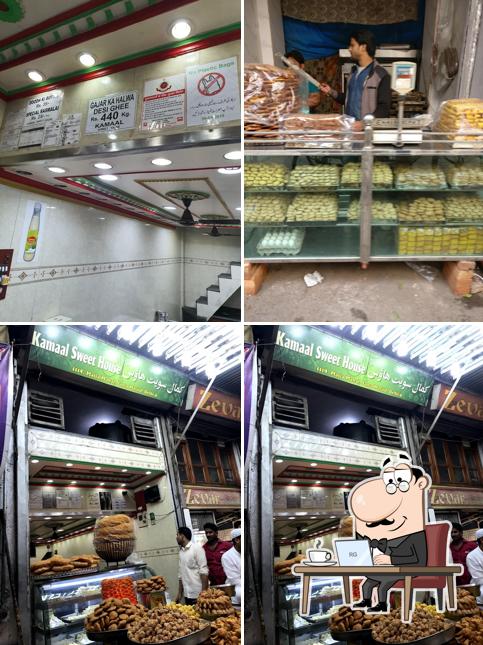 The interior of Kamaal sweet House