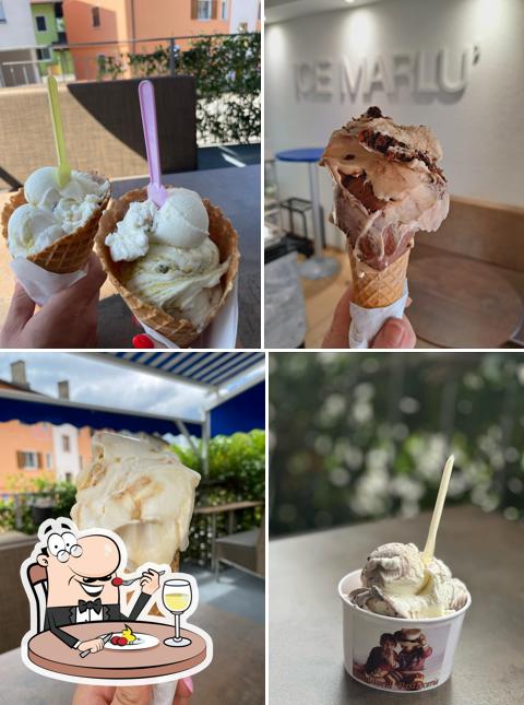 Platti al Gelateria pasticceria Marlù