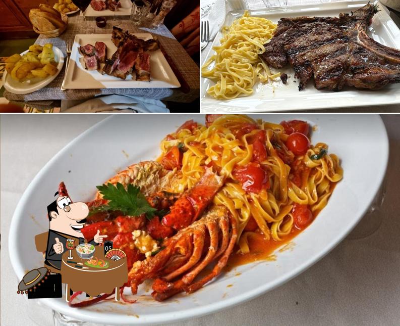 Platti al La Grotta Guelfa