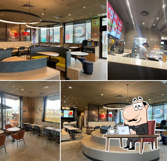 Gli interni di McDonald’s Fiorenzuola d'Arda