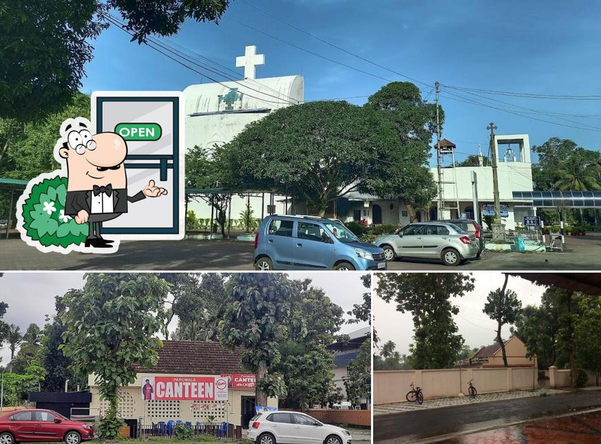Check out how Parumala Palli Church Canteen looks outside