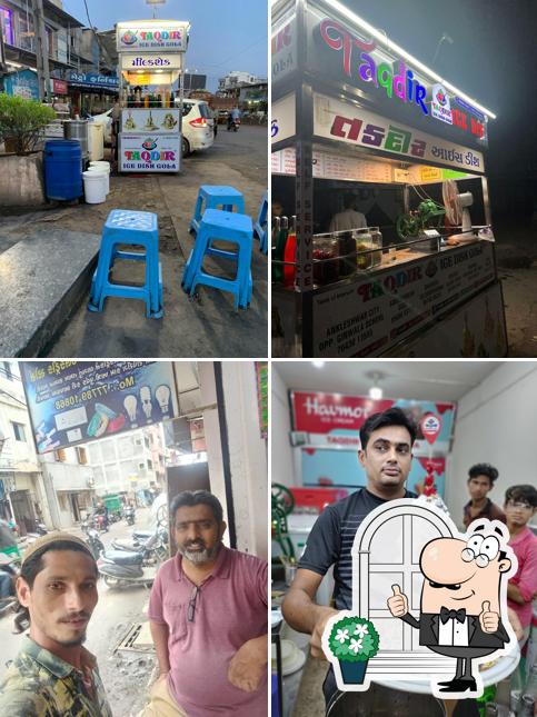 The exterior of Takdir ice Gola Parlour