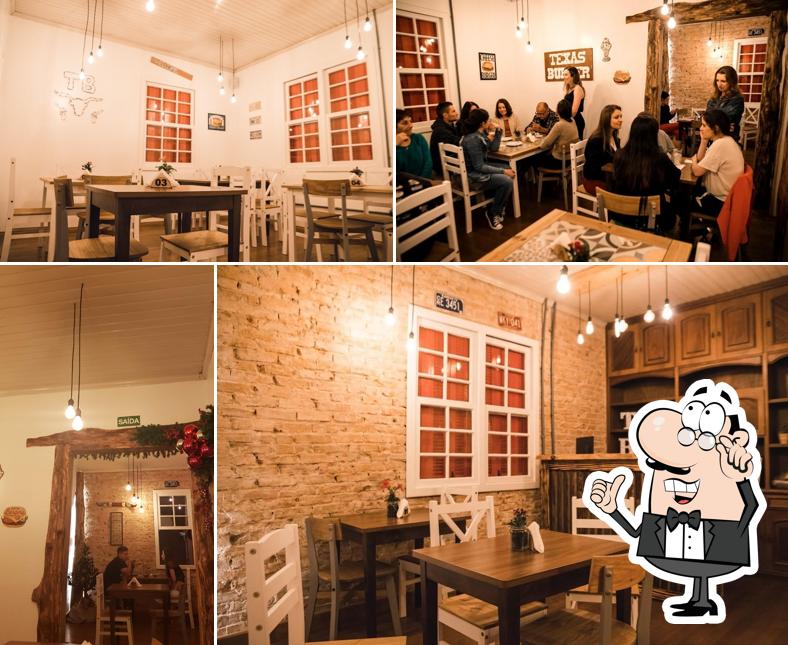 Veja imagens do interior do Texas Burger Hamburgueria