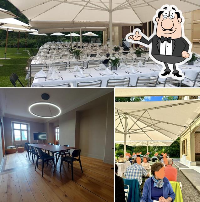 Siediti a un tavolo di Villa Merian