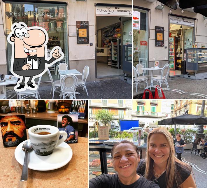 Gli interni di Tarantino cafè