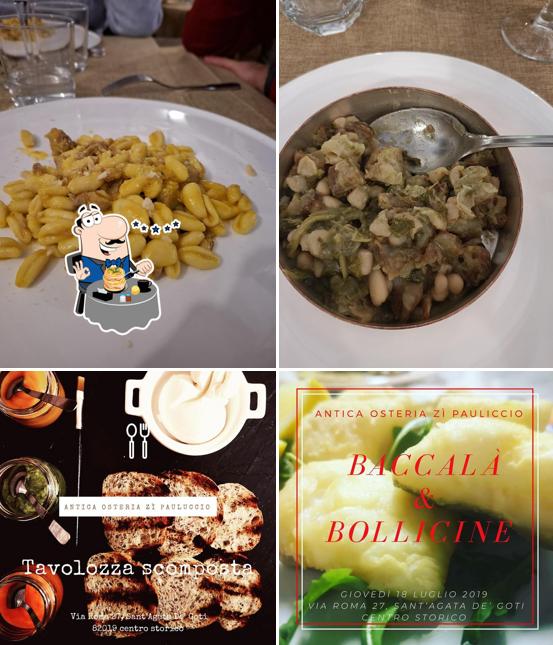 Platti al Antica Osteria Zi' Pauluccio