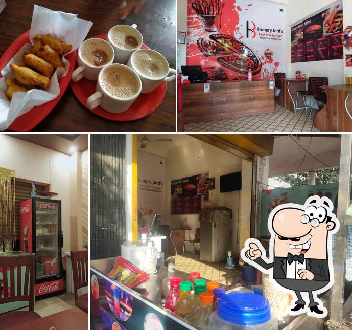 The interior of Hungry Bird's
