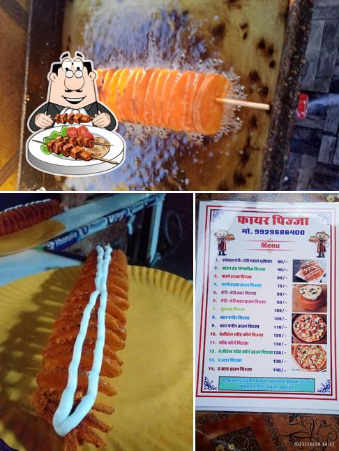 Food at Ashapura special peri peri potato twister