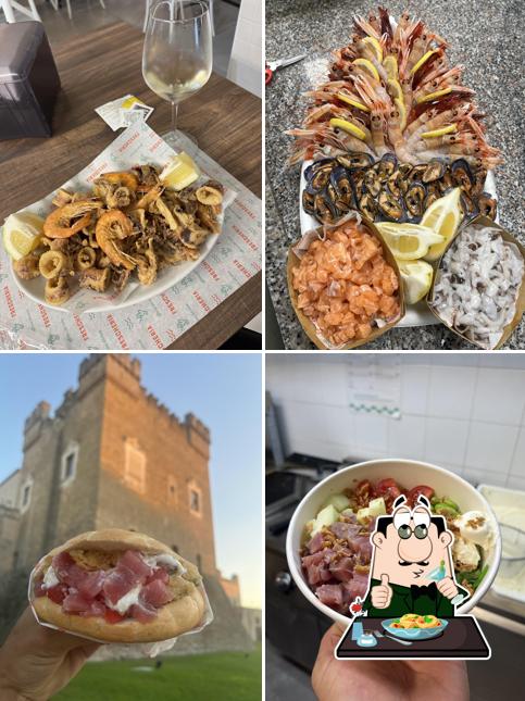 Platti al FRESCHERIA...officina del mare