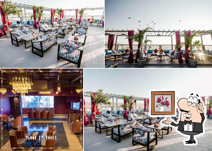 The interior of Milinior Club