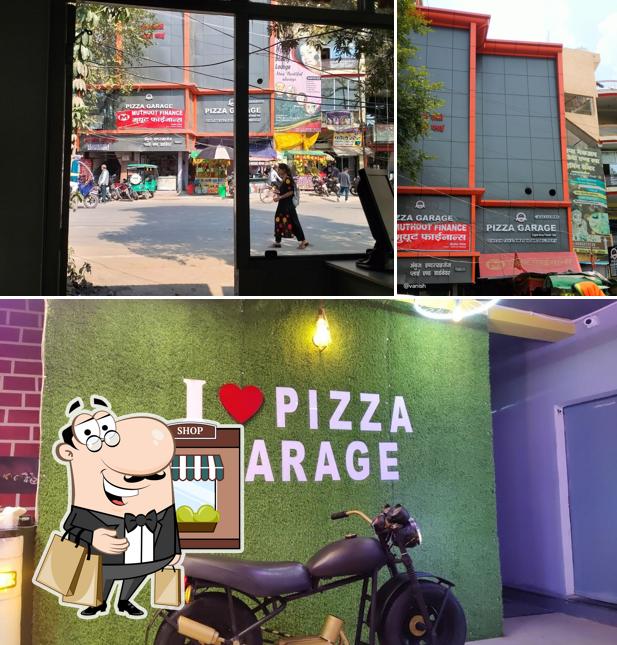 The exterior of PIZZA GARAGE