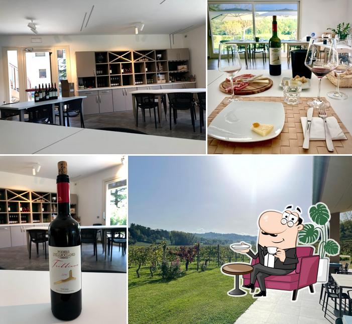Gli interni di Podere Pellicciano - Tuscany Wine Tours & Shop