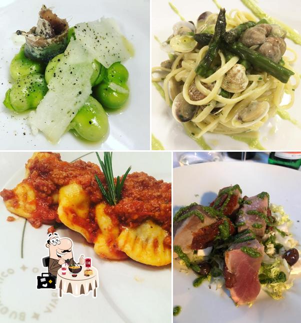 Platti al Trattoria Buonamico