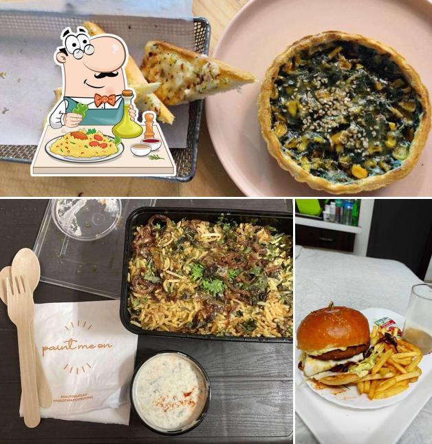 Food at Dali - The Art Cafe'