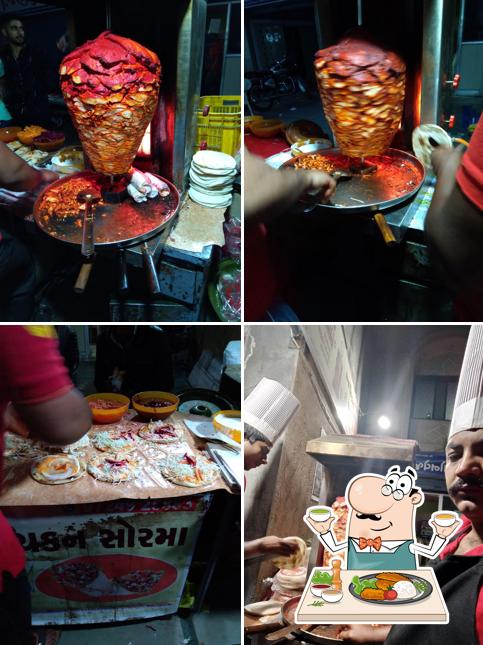 Meals at H.F.C. ARBIYN SHAWRMA