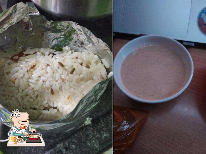 Fried rice at Madhuram Restaurant