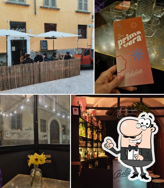 Gli interni di Belafonte cocktails