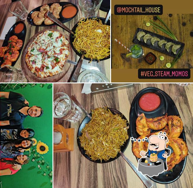 Food at BLU'S CAFE & MOCKTAIL HOUSE