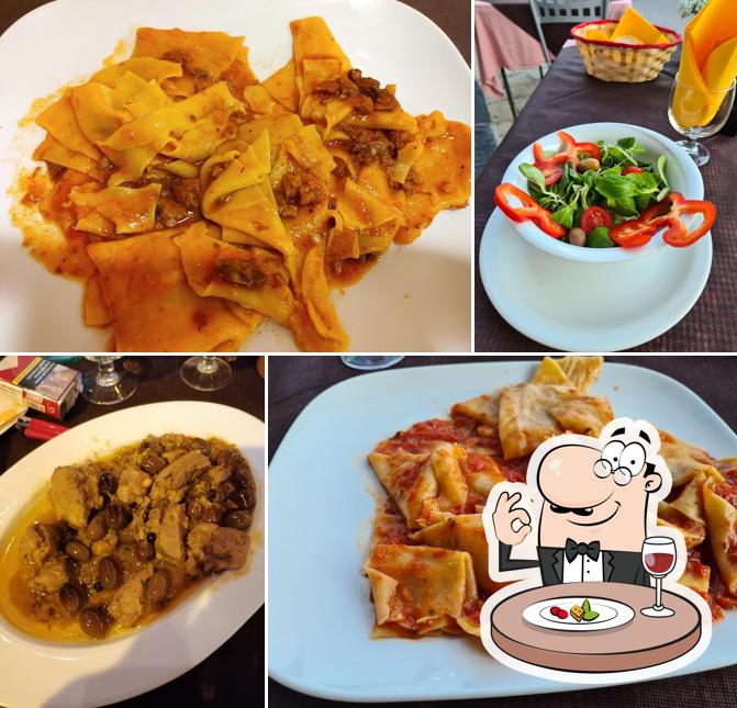 Cibo al Ristorante La Lanternina