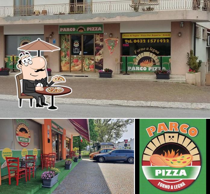 Gli esterni di Parco Pizza